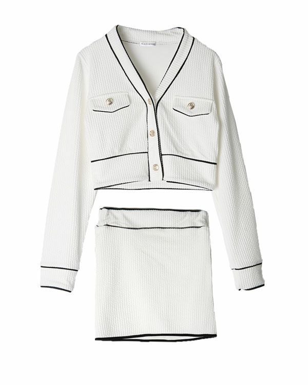 Queen’s Collection セット バイカラーセットアップ【ちゃんかお着用】grady | レディースギャル