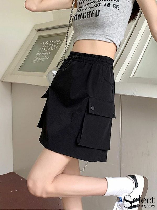 サイドポケットミニスカート | レディースギャルファッション通販