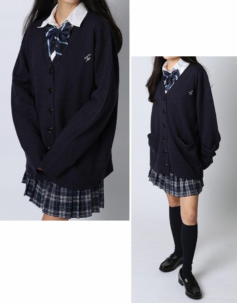 JK制服カーディガン【ルーズ】 | レディースギャルファッション通販