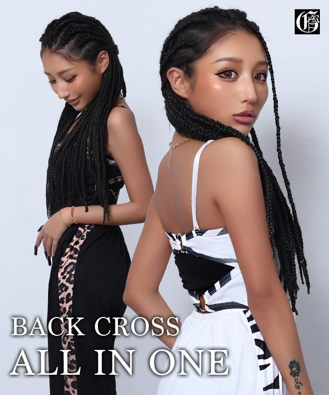 再入荷】バッククロスオールインワン | レディースギャルファッション