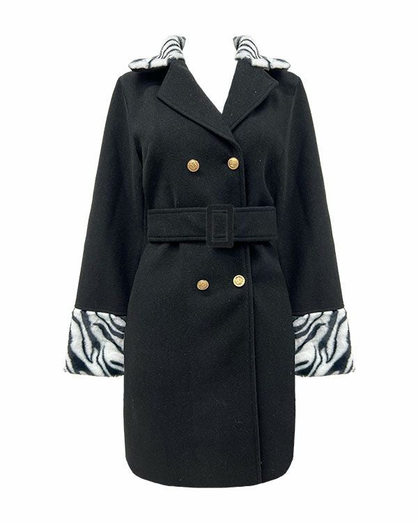 ファー付き美ラインコート | レディースギャルファッション通販