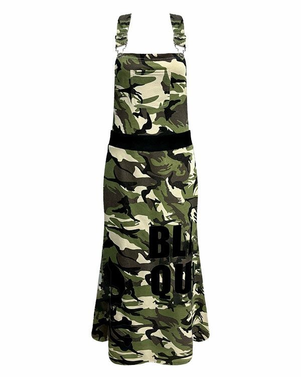 sweat overalls skirt