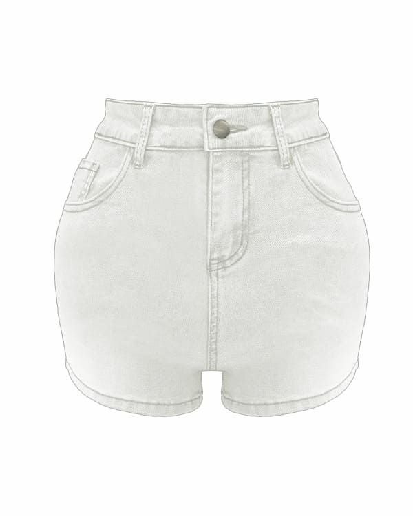 Back ribbon design shorts