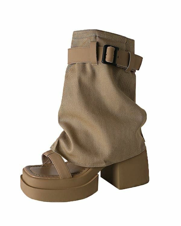 strap warmer summer boots