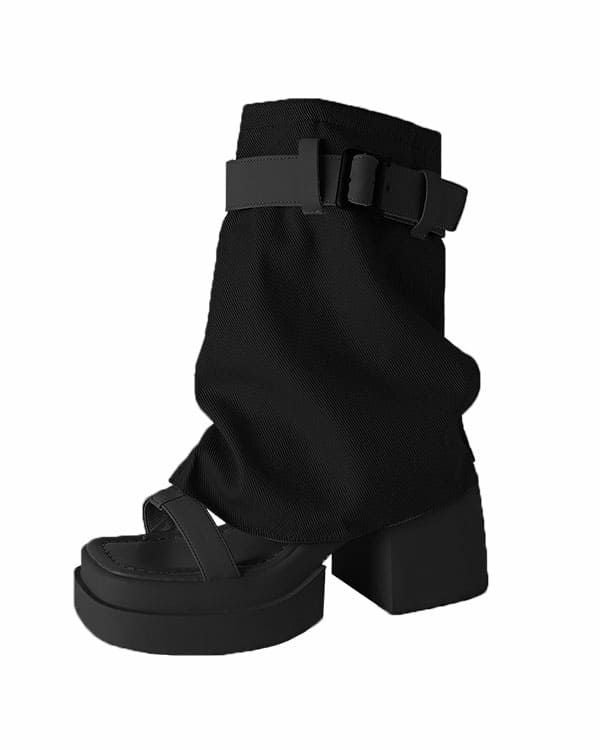 strap warmer summer boots