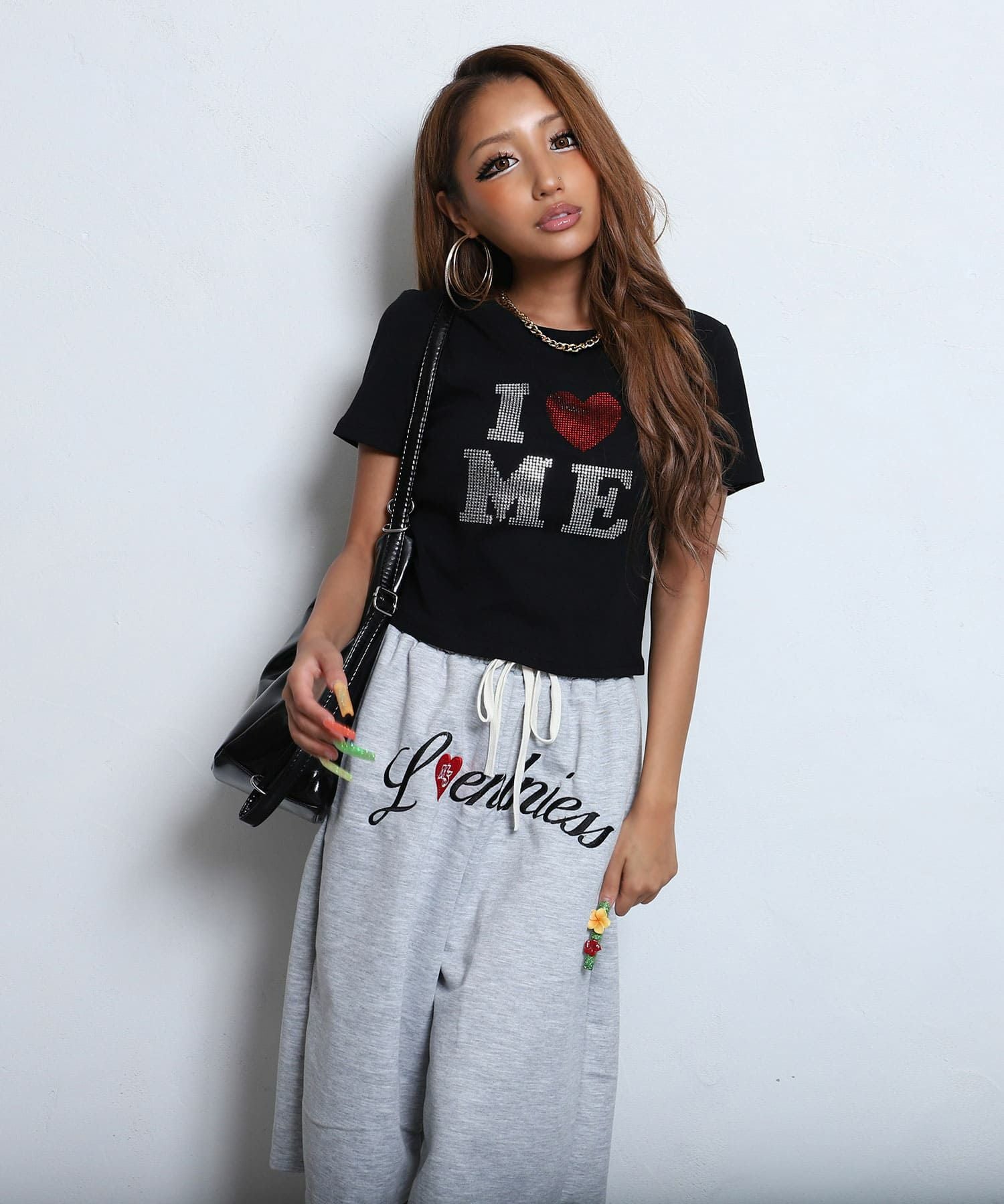 フロントロゴハーフパンツ | レディースギャルファッション通販