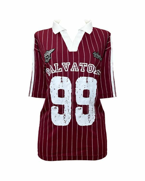 striped uniform t-shirt
