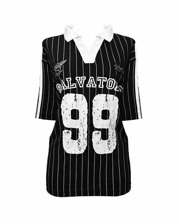 striped uniform t-shirt