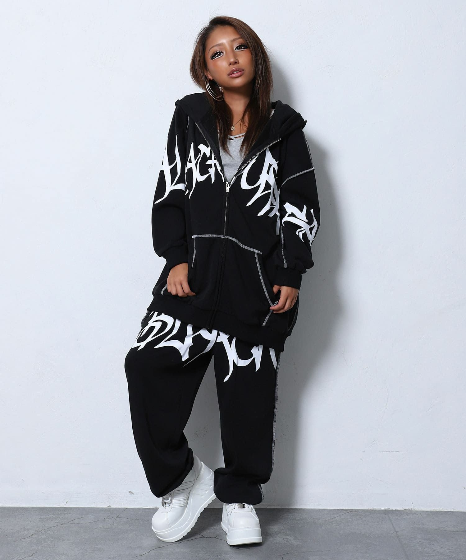 グラフィティロゴセットアップ | レディースギャルファッション通販