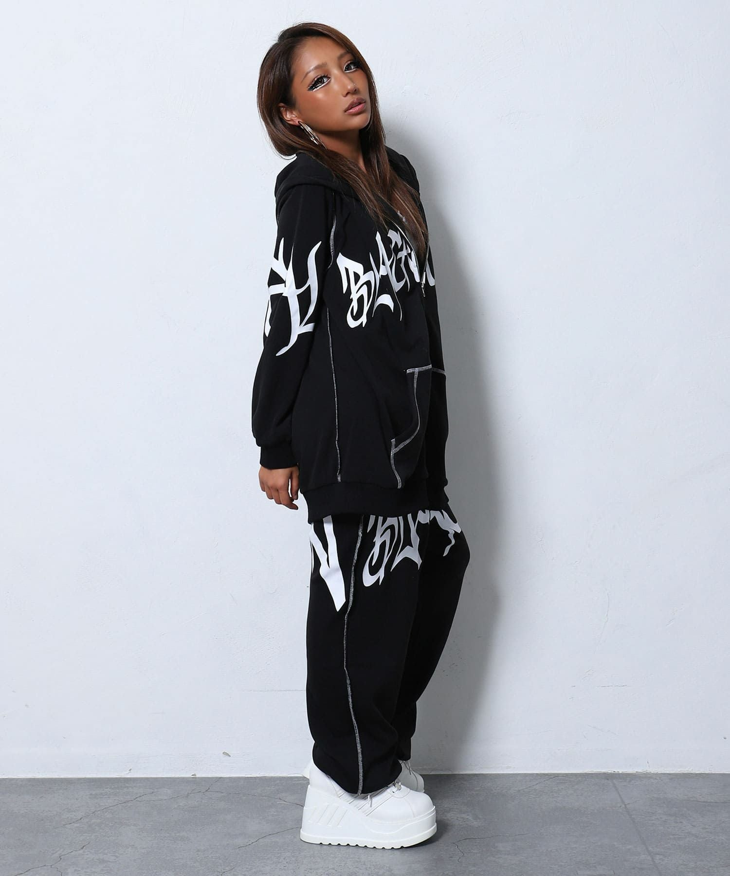 グラフィティロゴセットアップ | レディースギャルファッション通販