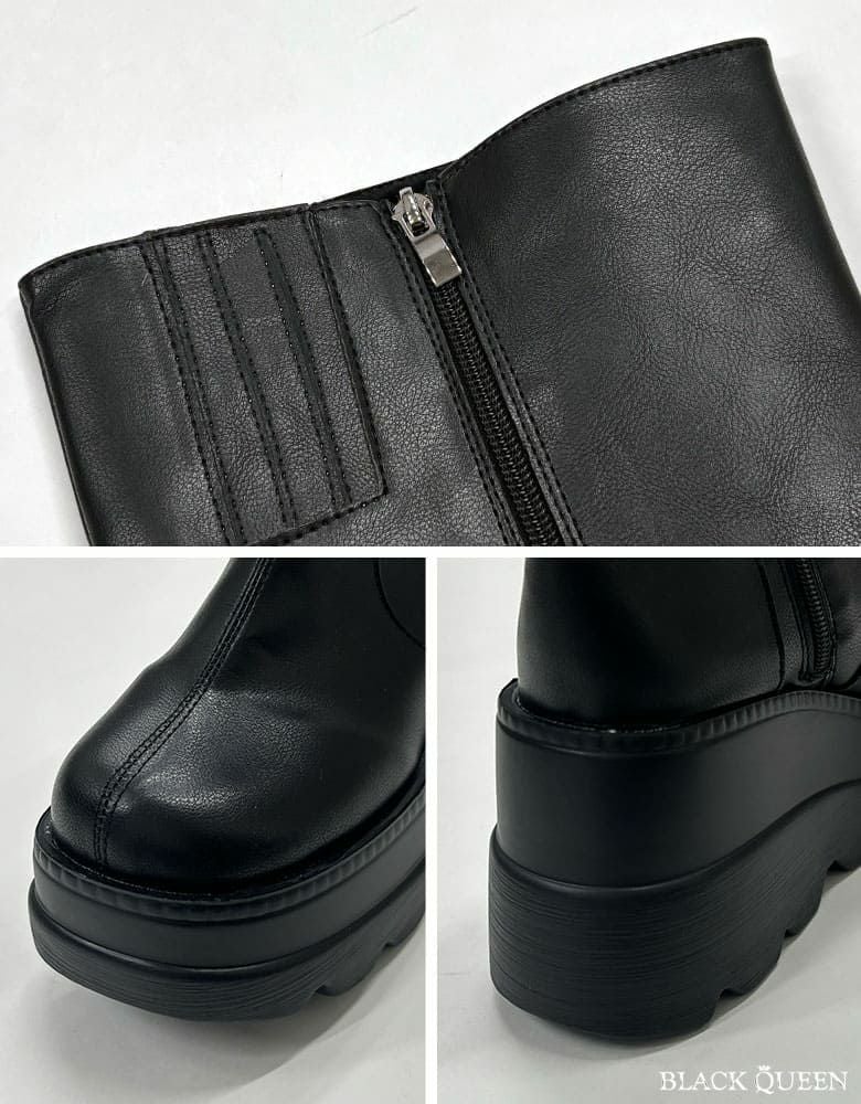 platform long boots
