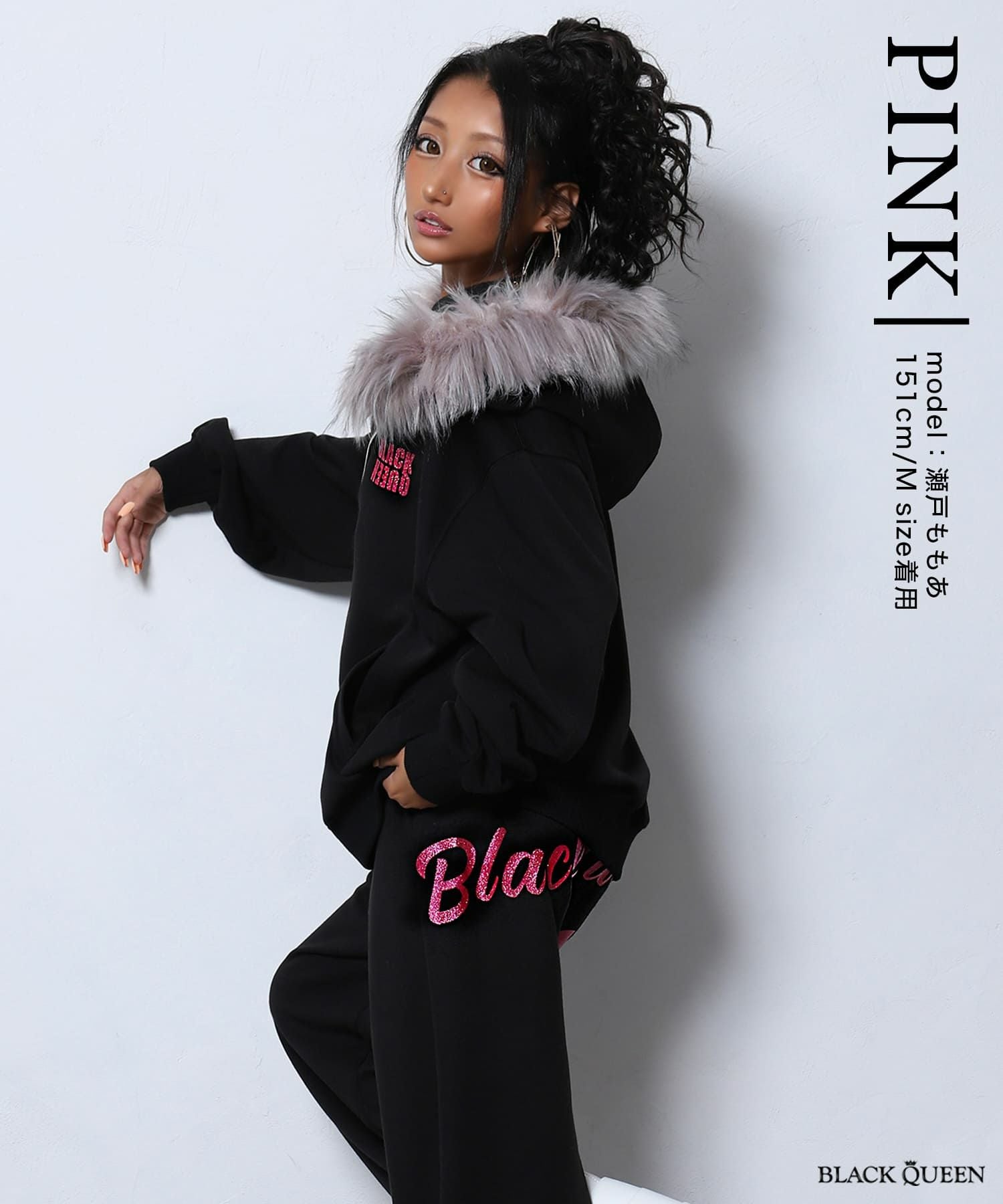 くまさん　レディース　BLK M 3way バッグ レディース リュック ショルダーバッグ 斜めがけ かわいい