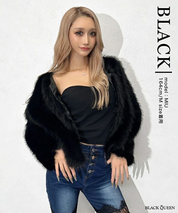 シャギーファーショートコート | レディースギャルファッション通販