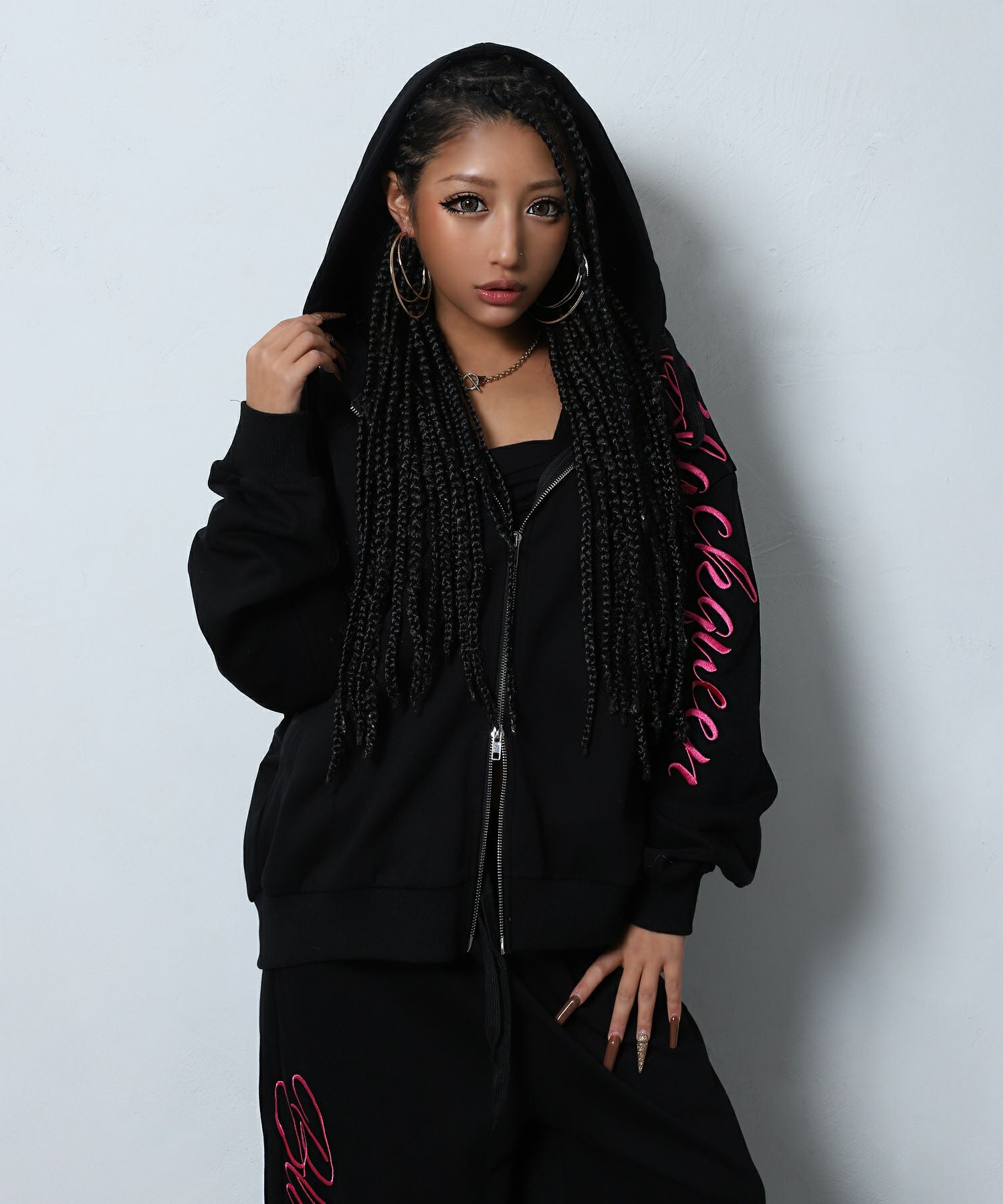 刺繍入りセットアップ | レディースギャルファッション通販BLACKQUEEN