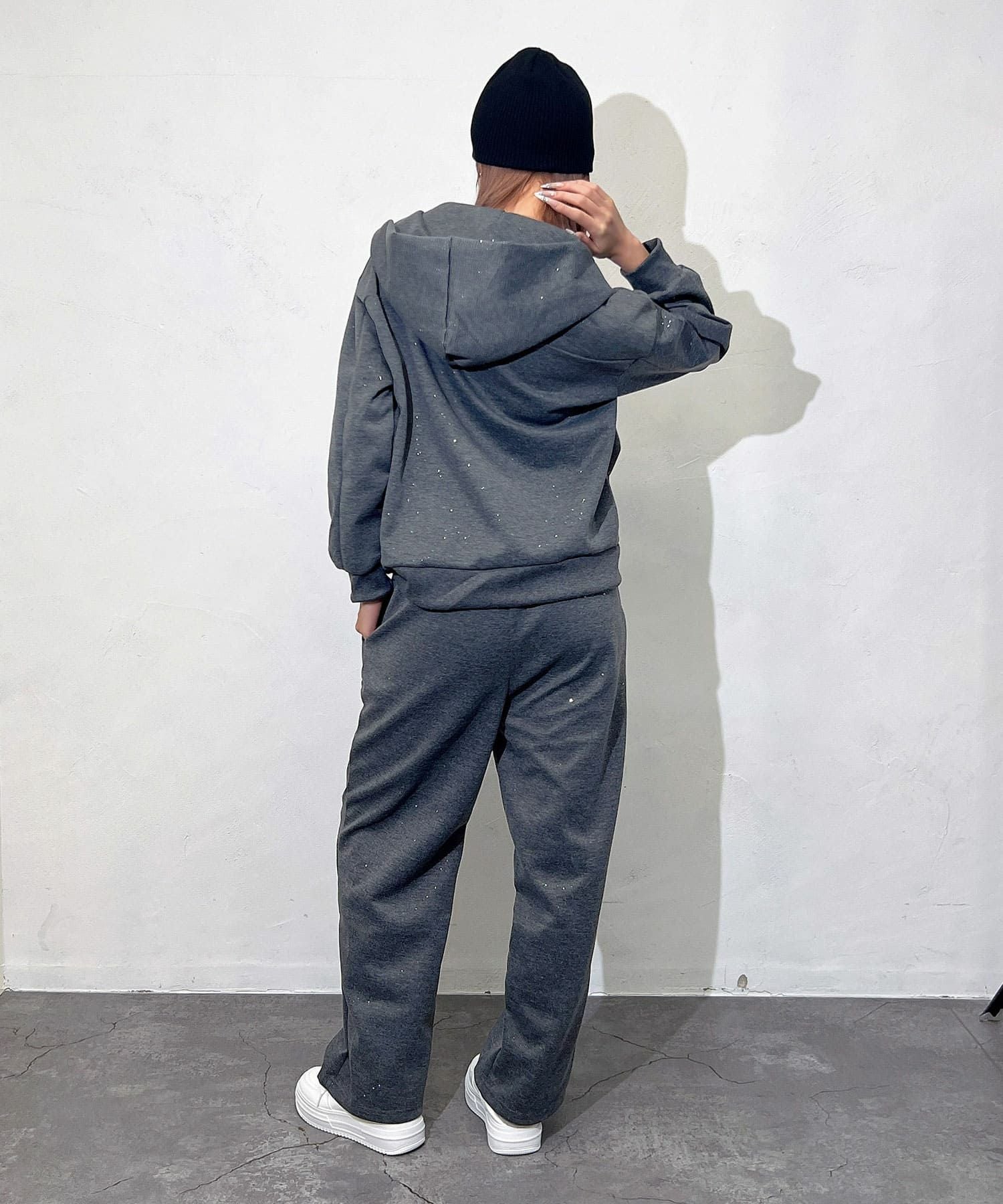 ラメ入りスウェットセットアップ | レディースギャルファッション通販