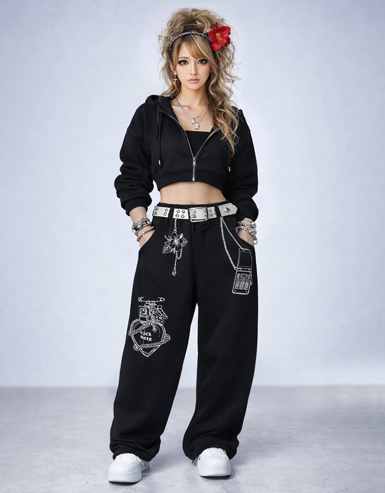 CNLS ハーレムスタイルパンツ ブラック forme d'expression Harem Pants / 441B (Black)の商品ページ