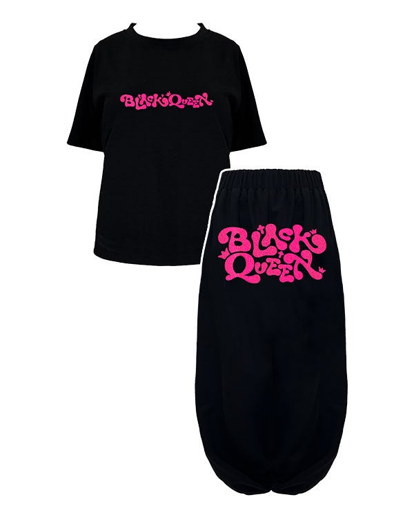ぷっくりBIGロゴスウェットセットアップ | レディースギャル