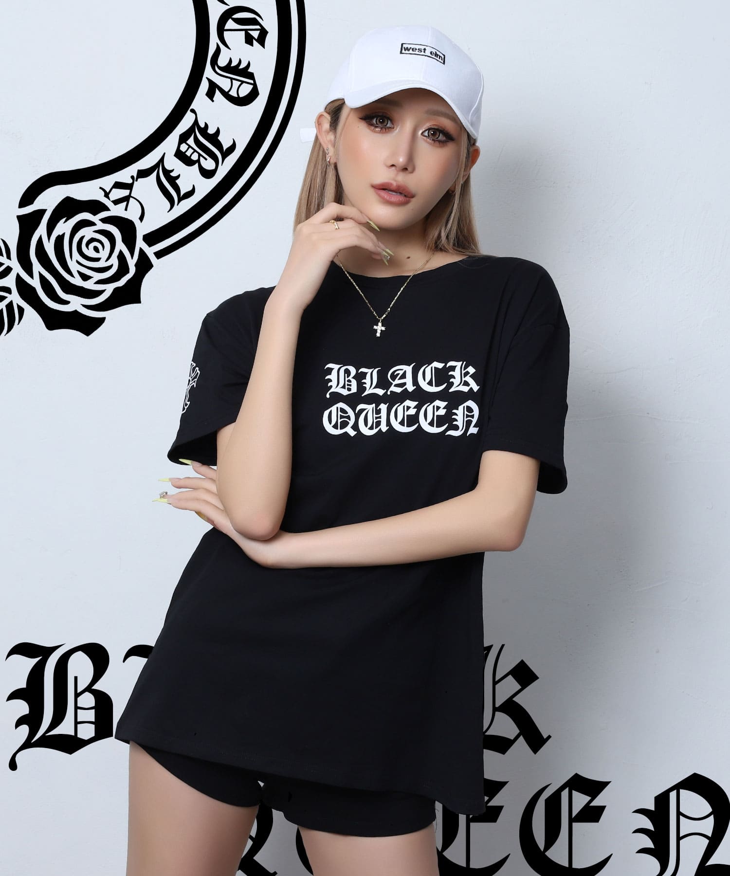 選べるロゴTシャツ | レディースギャルファッション通販BLACKQUEEN