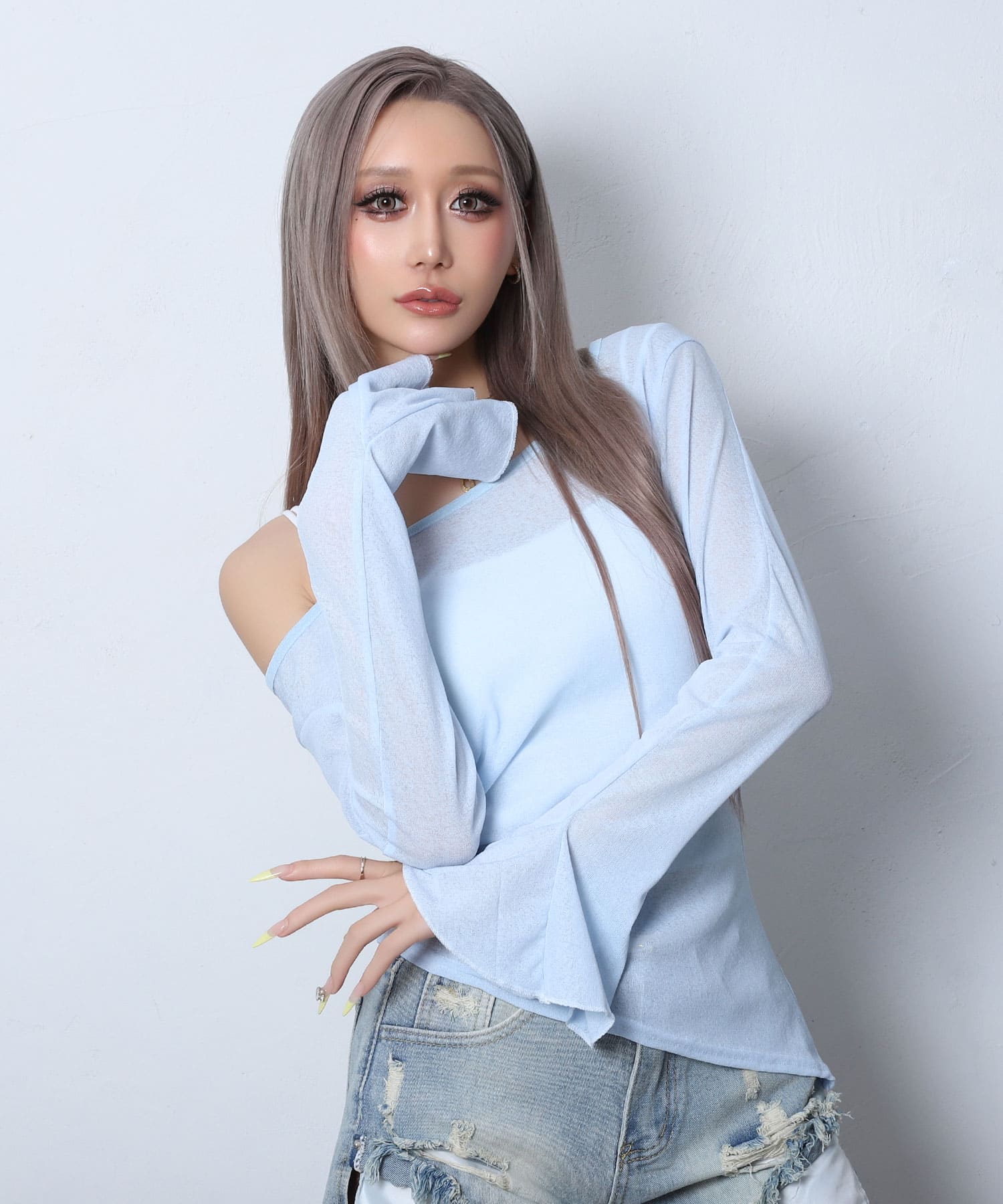 ベーシックシアートップス | レディースギャルファッション通販
