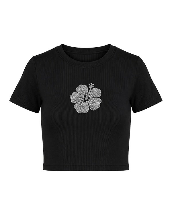 ハイビスカスちびTシャツ