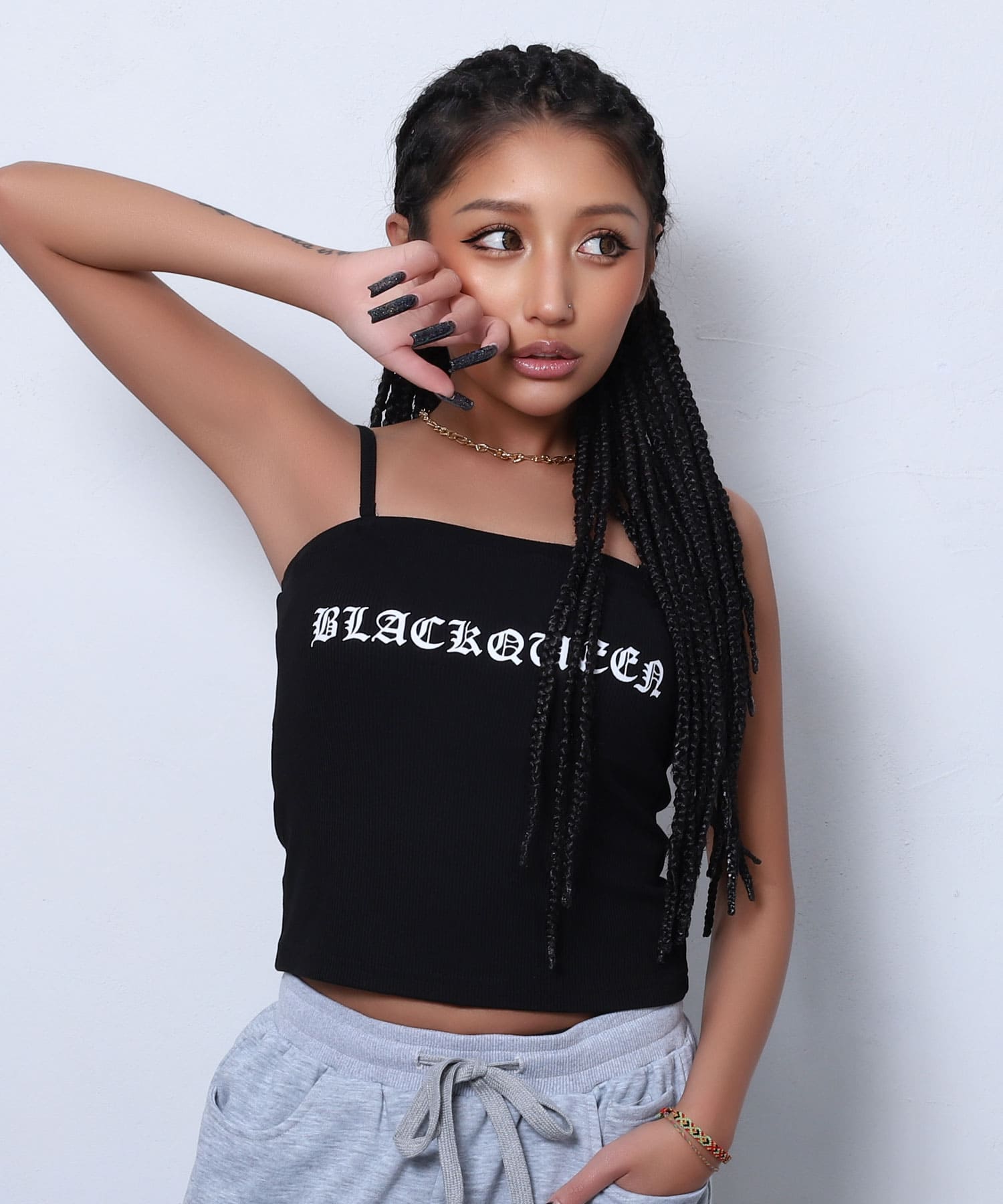 ロゴベアトップ | レディースギャルファッション通販BLACKQUEEN