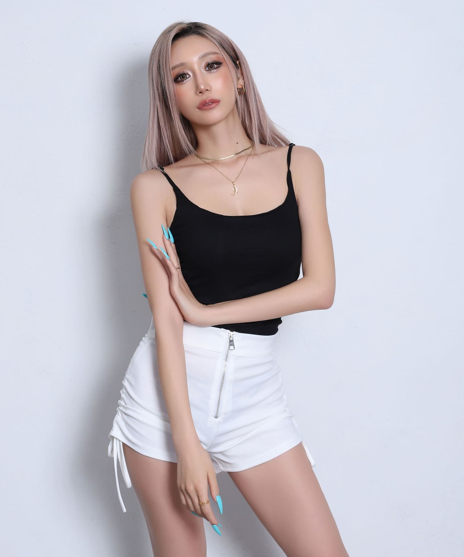 フロントZIPショートパンツ | レディースギャルファッション通販