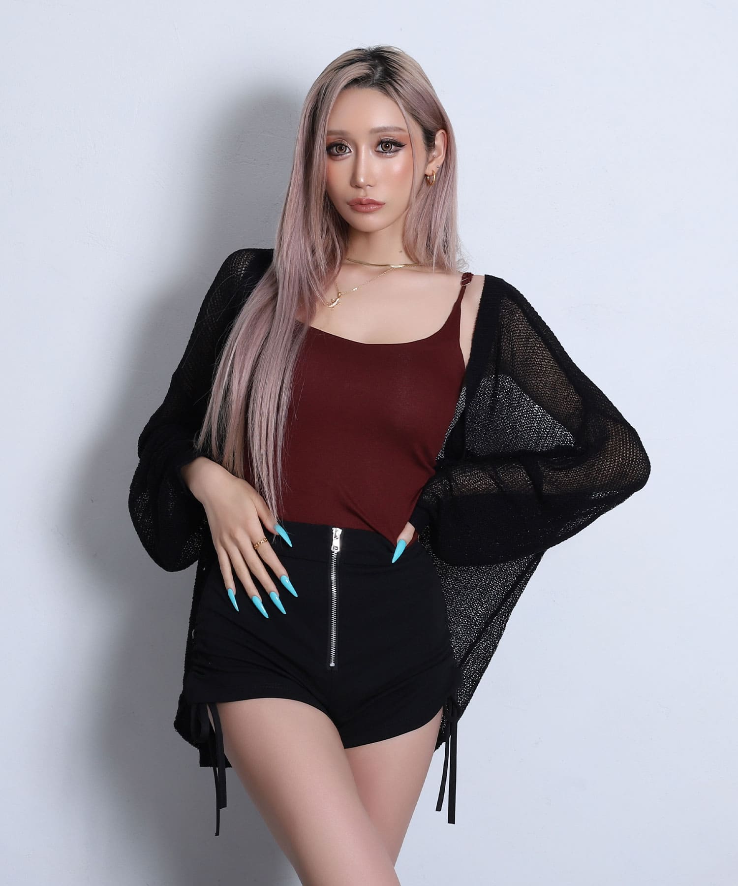 フロントZIPショートパンツ | レディースギャルファッション通販