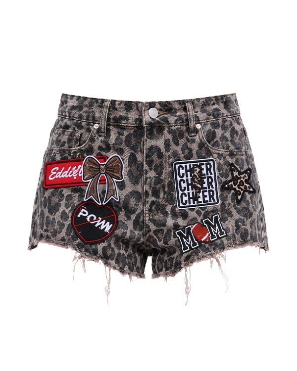 ワッペン付き柄ショートパンツ | レディースギャルファッション通販
