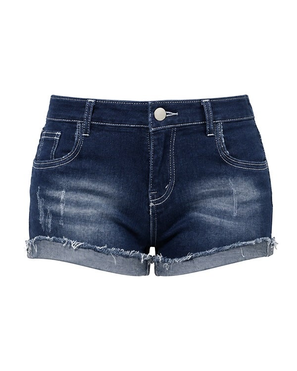 basic denim shorts