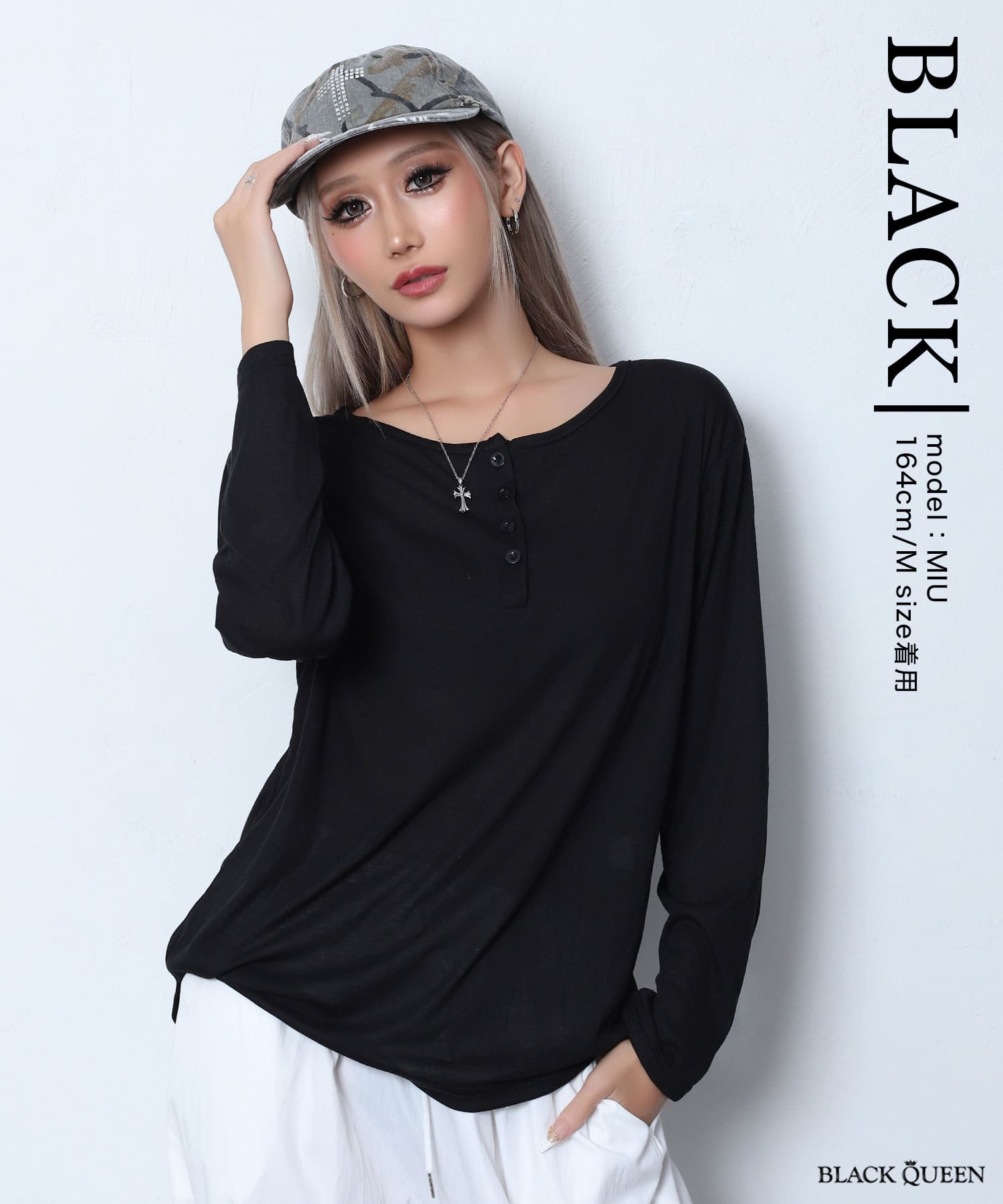 sheer henley neck tops